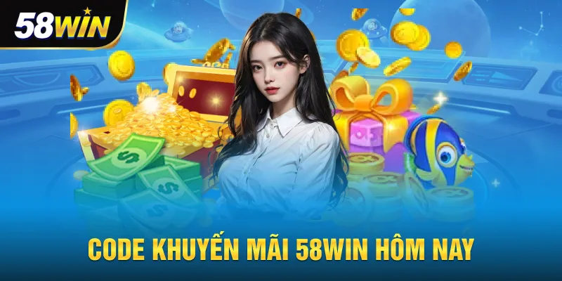 Tìm hiểu code khuyến mãi 58win hôm nay